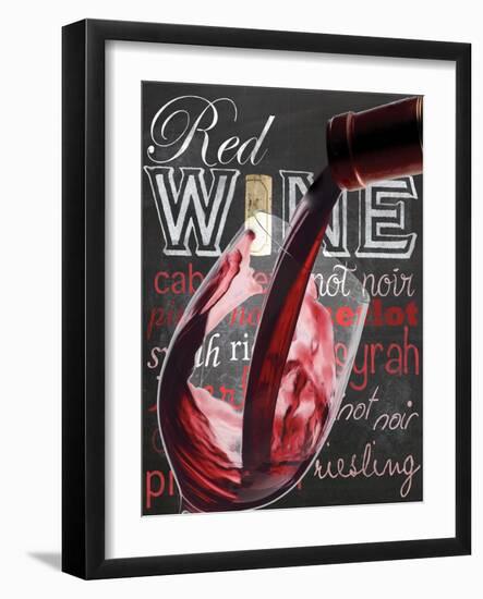 Wine Glass-Lauren Gibbons-Framed Art Print