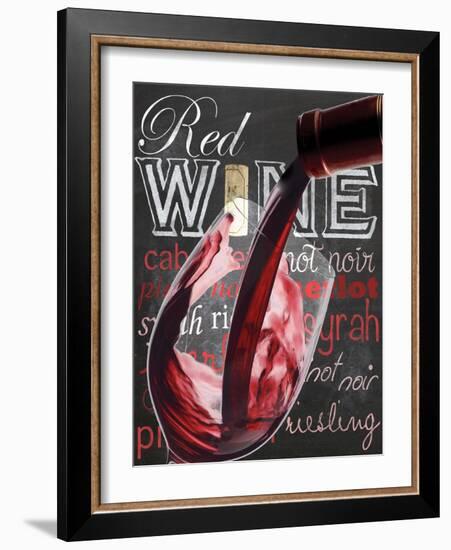 Wine Glass-Lauren Gibbons-Framed Art Print