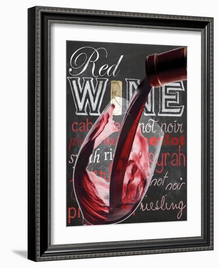 Wine Glass-Lauren Gibbons-Framed Art Print