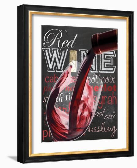 Wine Glass-Lauren Gibbons-Framed Art Print