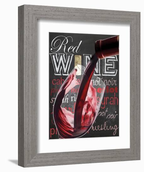 Wine Glass-Lauren Gibbons-Framed Art Print