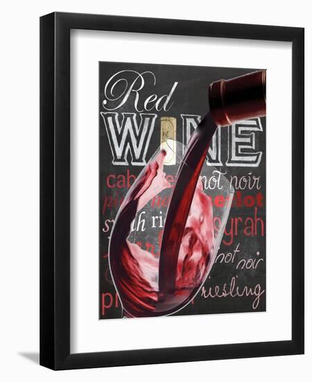 Wine Glass-Lauren Gibbons-Framed Art Print