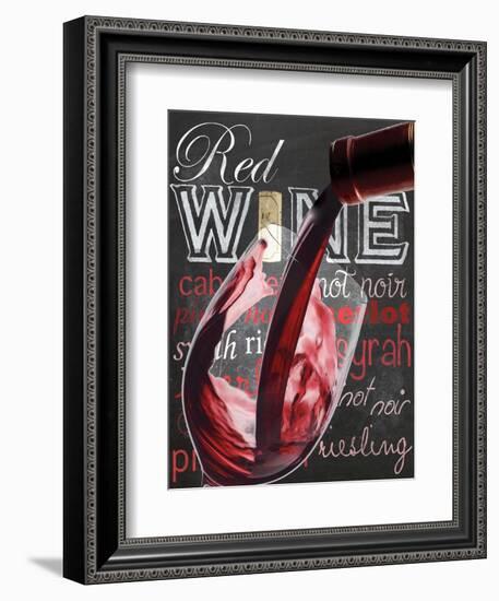Wine Glass-Lauren Gibbons-Framed Art Print