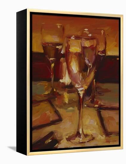 Wine Glasses, Paris-Pam Ingalls-Framed Premier Image Canvas