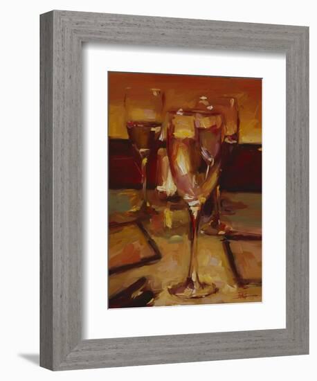 Wine Glasses, Paris-Pam Ingalls-Framed Giclee Print