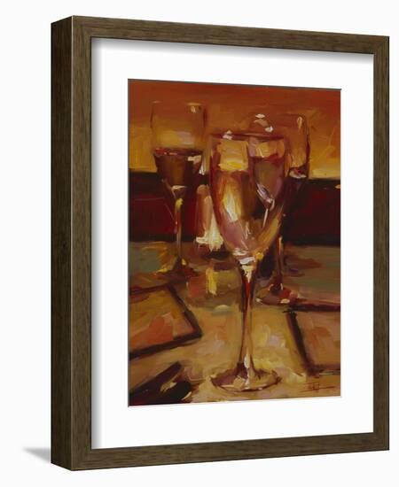 Wine Glasses, Paris-Pam Ingalls-Framed Giclee Print