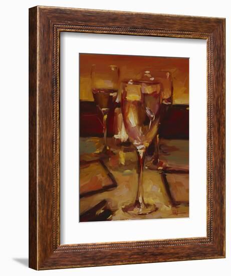 Wine Glasses, Paris-Pam Ingalls-Framed Giclee Print