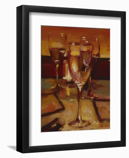 Wine Glasses, Paris-Pam Ingalls-Framed Giclee Print