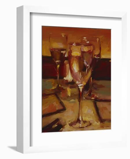 Wine Glasses, Paris-Pam Ingalls-Framed Giclee Print