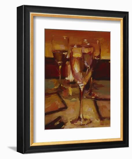 Wine Glasses, Paris-Pam Ingalls-Framed Giclee Print