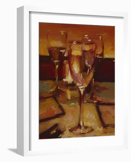 Wine Glasses, Paris-Pam Ingalls-Framed Giclee Print