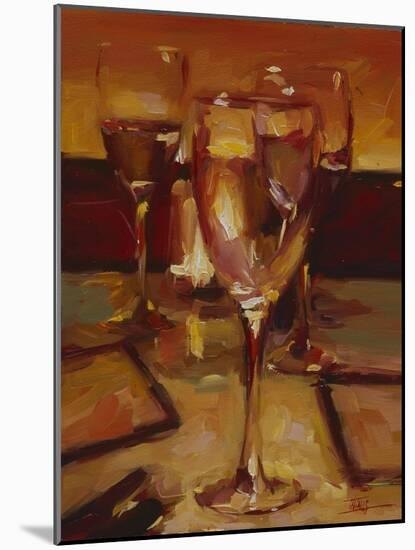 Wine Glasses, Paris-Pam Ingalls-Mounted Giclee Print