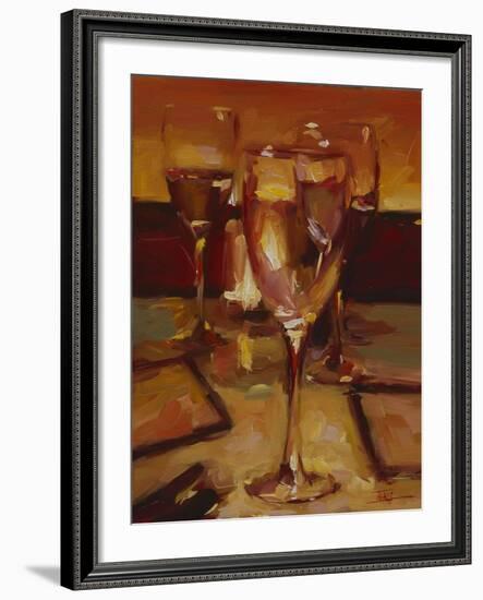 Wine Glasses, Paris-Pam Ingalls-Framed Giclee Print