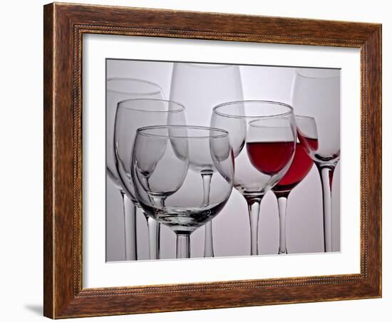 Wine Glasses-Monika Burkhart-Framed Photographic Print