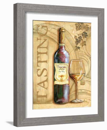 Wine II-Gregory Gorham-Framed Art Print