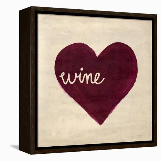 Wine in My Heart-Morgan Yamada-Framed Stretched Canvas