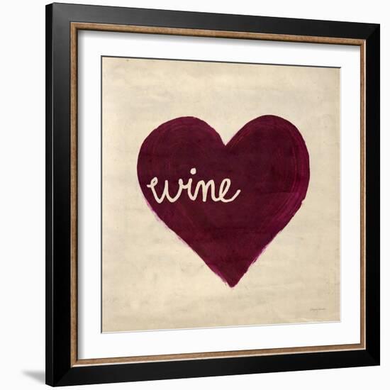 Wine in My Heart-Morgan Yamada-Framed Art Print