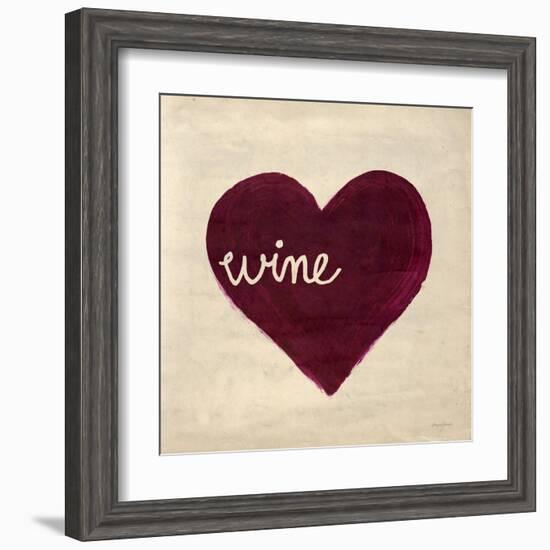 Wine in My Heart-Morgan Yamada-Framed Art Print