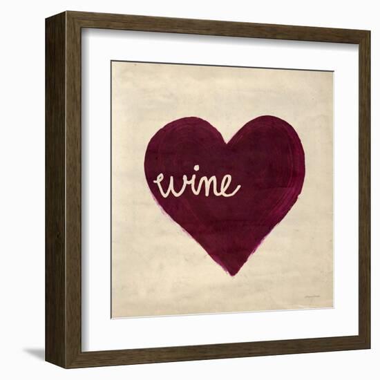 Wine in My Heart-Morgan Yamada-Framed Art Print