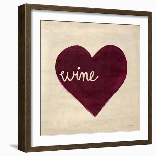 Wine in My Heart-Morgan Yamada-Framed Art Print