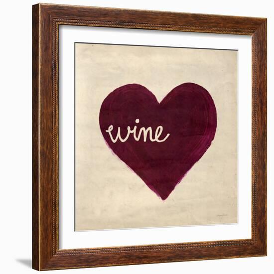 Wine in My Heart-Morgan Yamada-Framed Art Print