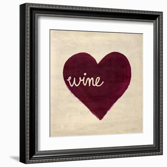 Wine in My Heart-Morgan Yamada-Framed Art Print