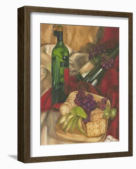 Wine Indulgences I-Jennifer Goldberger-Framed Art Print