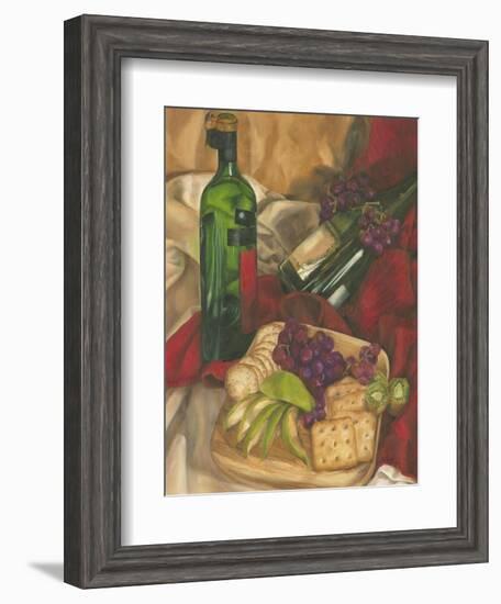 Wine Indulgences I-Jennifer Goldberger-Framed Art Print