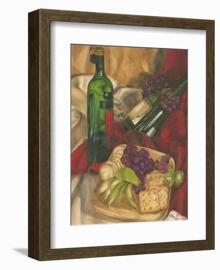 Wine Indulgences I-Jennifer Goldberger-Framed Art Print