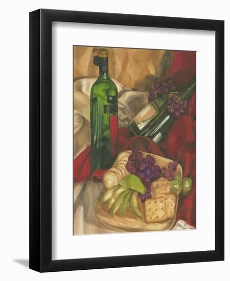 Wine Indulgences I-Jennifer Goldberger-Framed Art Print