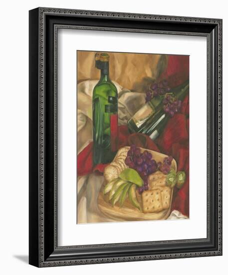 Wine Indulgences I-Jennifer Goldberger-Framed Art Print