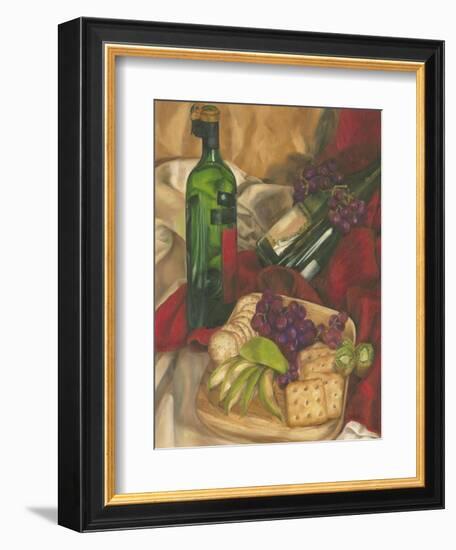 Wine Indulgences I-Jennifer Goldberger-Framed Art Print