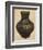 'Wine Jar with Hunting Scene in Relief. Han Dynasty, 206 BC - AD 221, (1927)-Edward F Strange-Framed Giclee Print