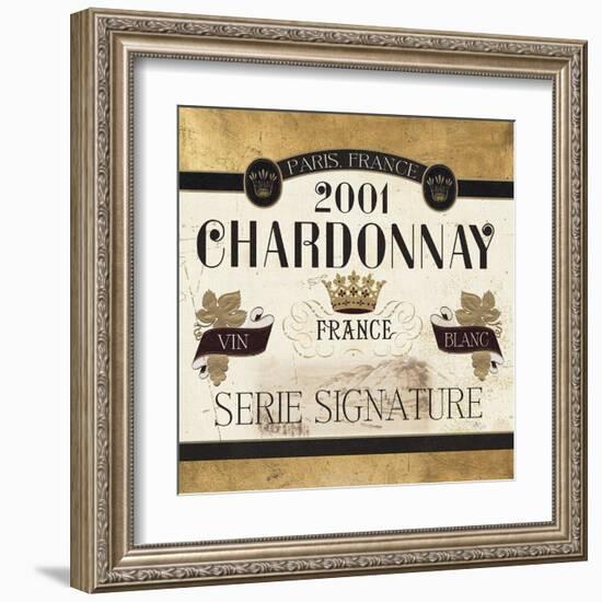 Wine Labels II-Pela Studio-Framed Art Print