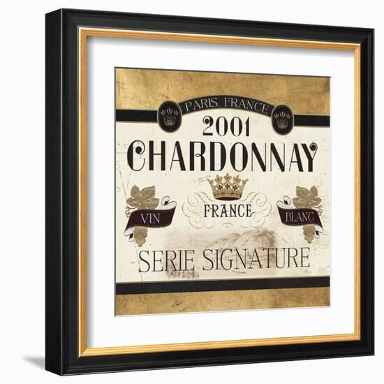 Wine Labels II-Pela Studio-Framed Art Print