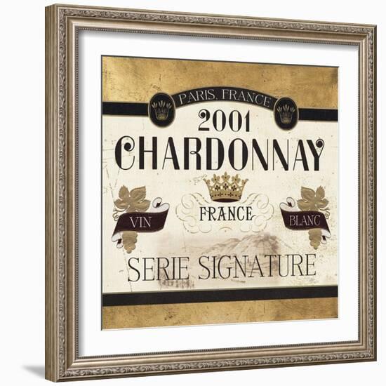 Wine Labels II-Pela Studio-Framed Art Print