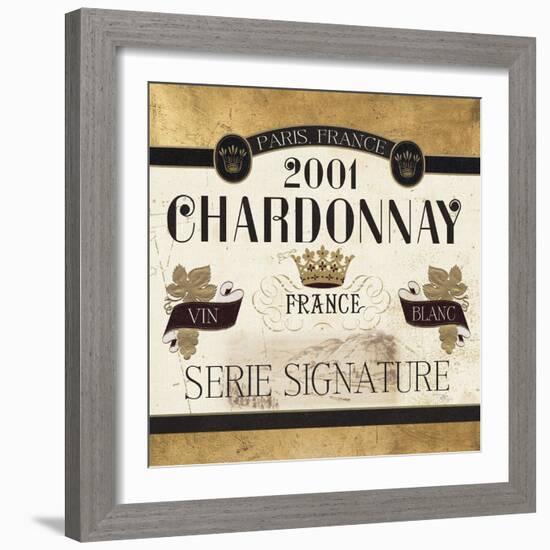 Wine Labels II-Pela Studio-Framed Art Print