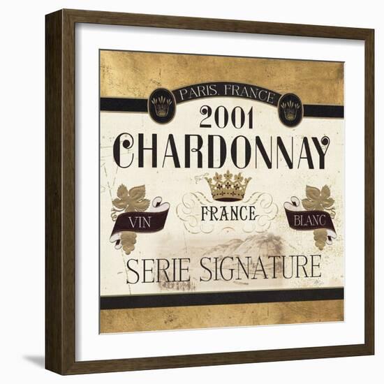 Wine Labels II-Pela Studio-Framed Art Print