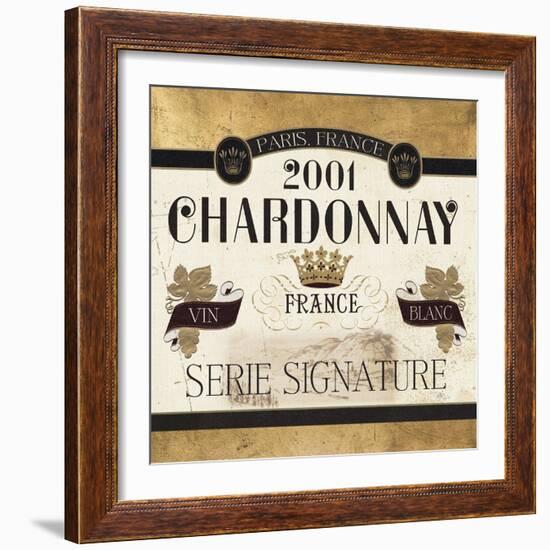 Wine Labels II-Pela Studio-Framed Art Print