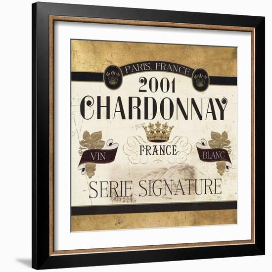 Wine Labels II-Pela Studio-Framed Art Print