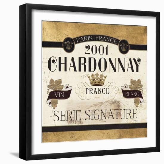 Wine Labels II-Pela Studio-Framed Art Print