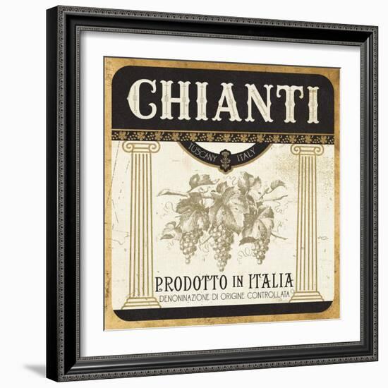 Wine Labels III-Pela Design-Framed Art Print