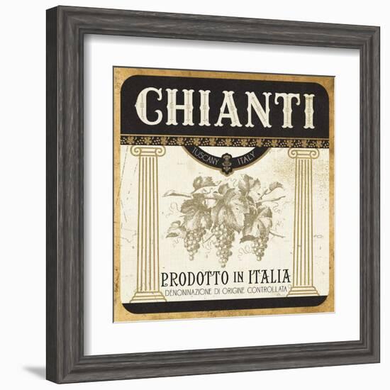 Wine Labels III-Pela Design-Framed Art Print