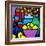 Wine, Lemons and Flowers-John Nolan-Framed Giclee Print