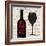 Wine Lino Print 2-Evangeline Taylor-Framed Premium Giclee Print