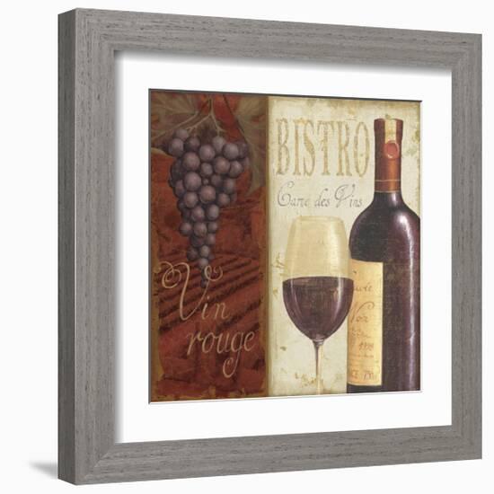 Wine List I-Daphne Brissonnet-Framed Giclee Print