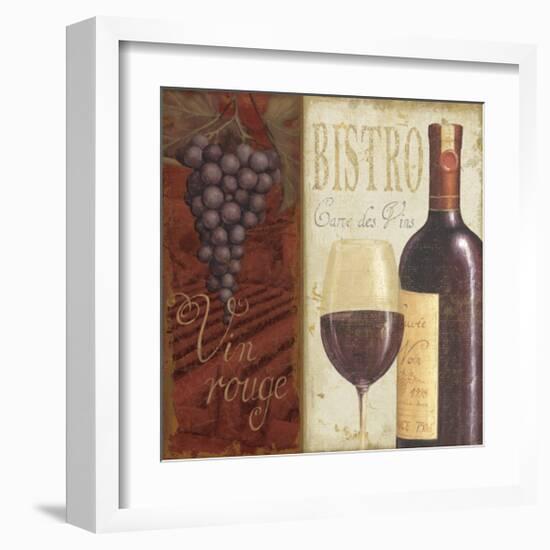 Wine List I-Daphne Brissonnet-Framed Giclee Print