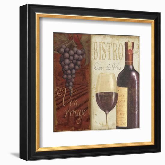 Wine List I-Daphné B-Framed Art Print