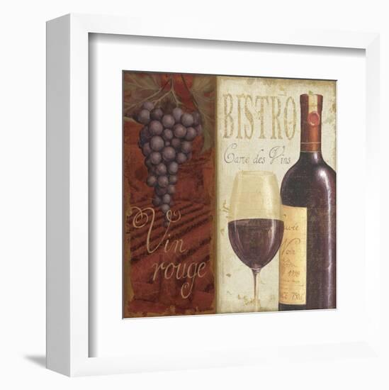 Wine List I-Daphné B-Framed Art Print