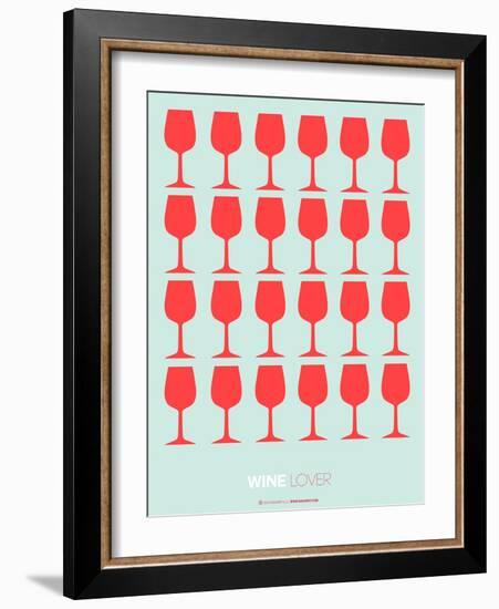 Wine Lover Red-NaxArt-Framed Art Print